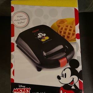 Mickey waffle maker